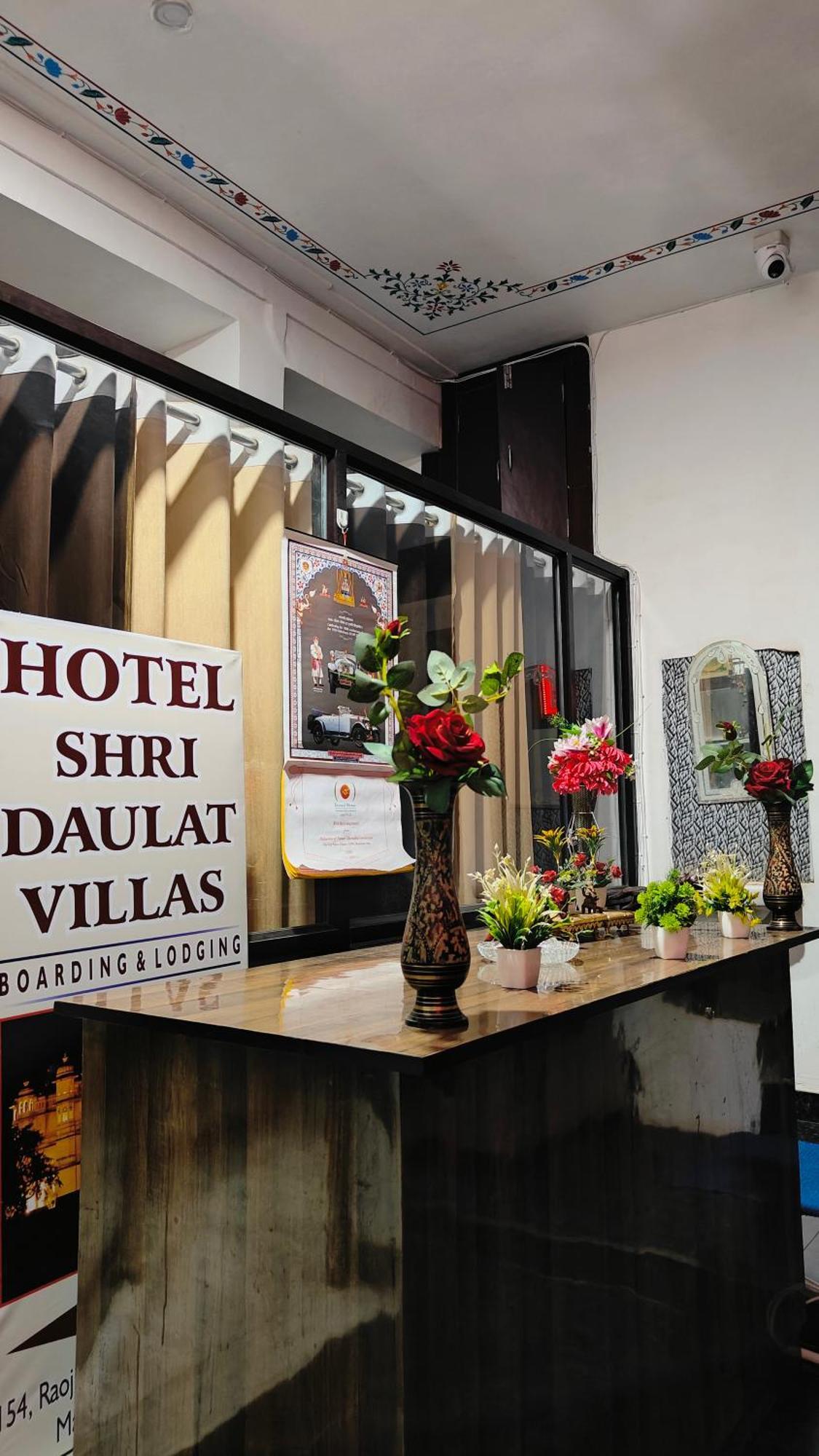 Shri Daulat Villas Udaipur Esterno foto